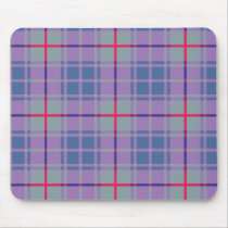 Purple Plaids mousepads