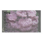 Purple plant business cards
