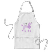 Purple Poodle Apron