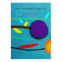Purple Poppy Business Card