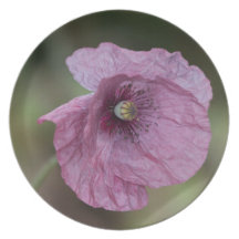 Purple Poppy Party Plates