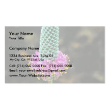Purple Prairie Clover Business Card Templates
