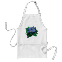 Purple Primroses Apron