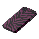 Purple Print iPhone 4/4S Case Mate Case Case-Mate iPhone 4 Cases