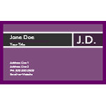 Plain Business Cards