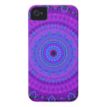 Purple Psyche Mandala kaleidoscope iPhone 4 case