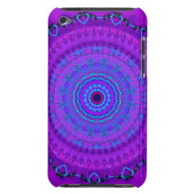 Purple Psyche Mandala kaleidoscope iPod Touch case