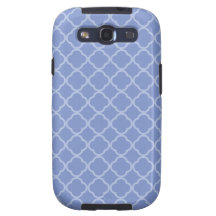 Purple Quatrefoil Samsung Galaxy SIII Covers