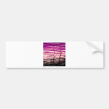 purple reflections bumper sticker