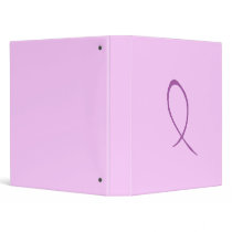 Purple Ribbon Binder