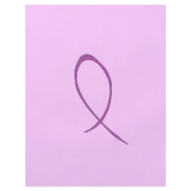 Purple Ribbon Flyer