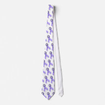 Purple Ribbon - tie