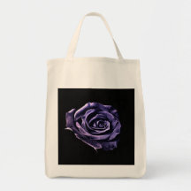 Purple rose  bag