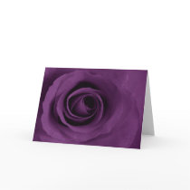Purple Rose of Artsy Greeting Cards