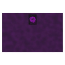 Purple Rose. With Black and Dark Purple. Stationery