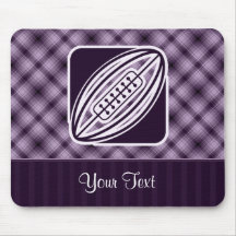 Purple Rugby Mousepads