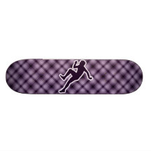 Purple Running Skateboard