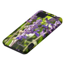 Purple Salvia Flower HTC Vivid case *Personalize*
