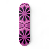 PURPLE SAND PATTERN SKATE BOARD