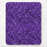 purple sequin effect mousepad