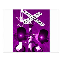 Purple Signals Postcards