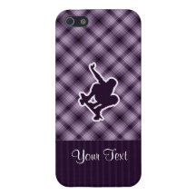 Purple Skateboarding iPhone 5 Cover