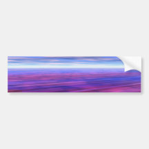 Purple Skies Bumper Stickers