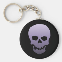 Purple Skull Key Chains