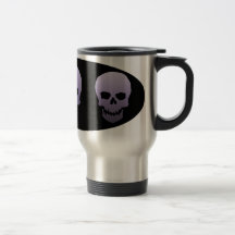 Purple Skulls Coffee Mug