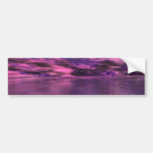 Purple Sky Bumper Stickers