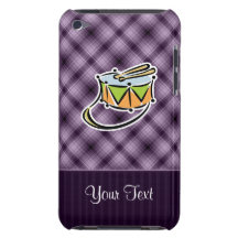 Purple Snare Drum iPod Case-Mate Cases