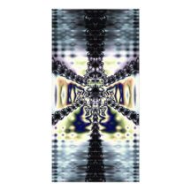 Purple Space Photo Card Template