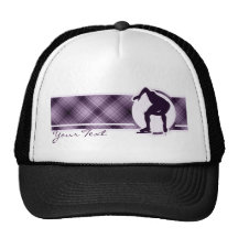 Purple Speed Skater Hats