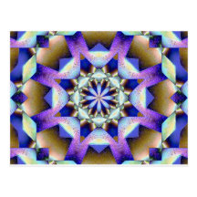 Purple Splash Postcards