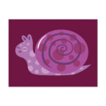 Purple Spotted Snail postcards