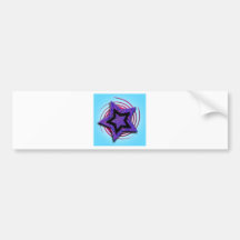 Purple Star Power! Bumper Stickers
