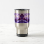 Purple Statuary Bird Travel Mug