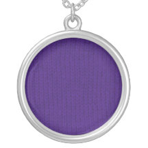 Purple Stockinette Necklace