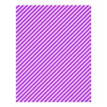 Purple Striped Scrapbook Paper Letterhead