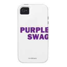 Purple Swag Case-Mate iPhone 4 Cases