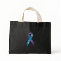 Purple/Teal Ribbon Bag
