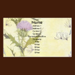 Purple Thistle business cards