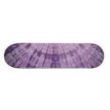 Purple Tie Dye Skateboard