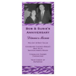 purple tree branch Menu rack cards