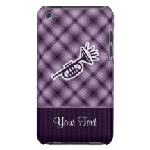 Purple Trumpet Barely There iPod Cover