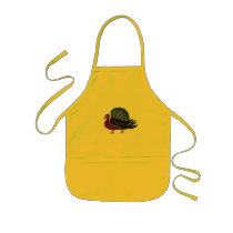 Purple Turkey Diva Apron