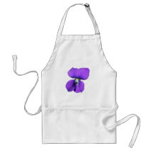 Purple Violet apron
