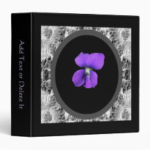 Purple Violet binder