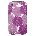 Purple Violet Lavender Flower Blossoms Floral iPhone 3 Tough Cover