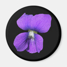 Purple Violet magnet